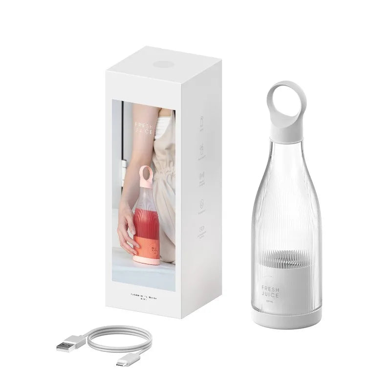 Portable USB Rechargeable Blender - Mini Multifunctional Smoothie Maker