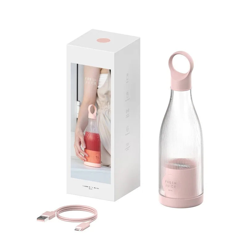 Portable USB Rechargeable Blender - Mini Multifunctional Smoothie Maker