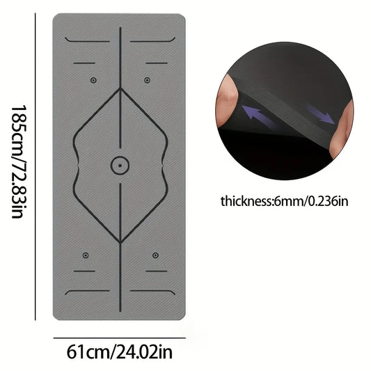 Tapis de Yoga Premium - Antidérapant & Ultra-Épais