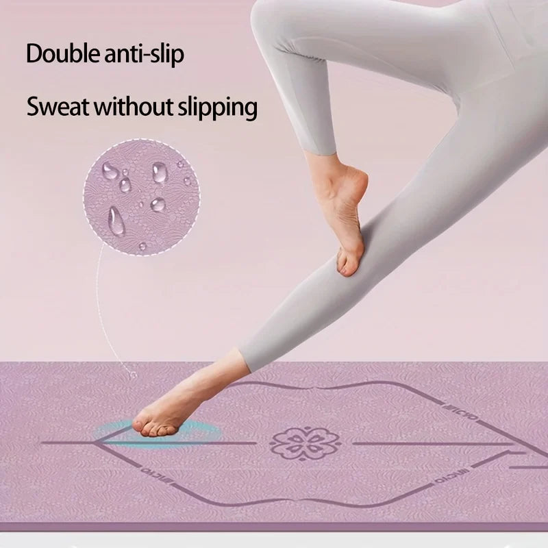Tapis de Yoga Premium - Antidérapant & Ultra-Épais