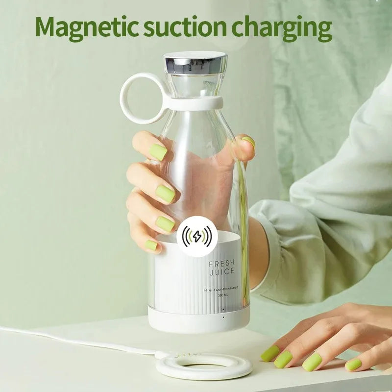 Portable USB Rechargeable Blender - Mini Multifunctional Smoothie Maker
