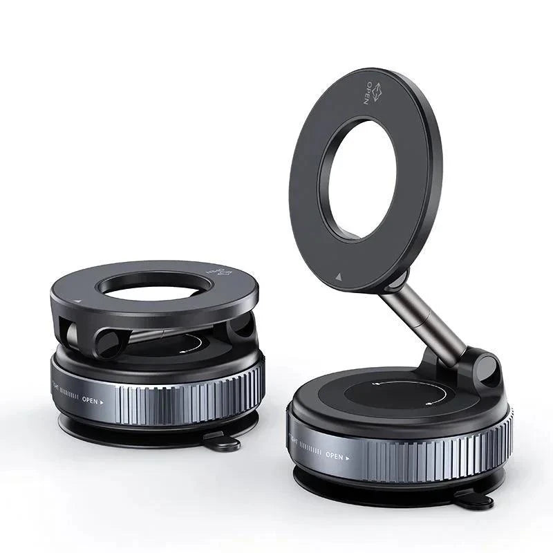 Xiaomi Ultra-Strong Magnetic Phone Holder - 360° Foldable Design with Suction Cup for Car, Desk & Bathroom