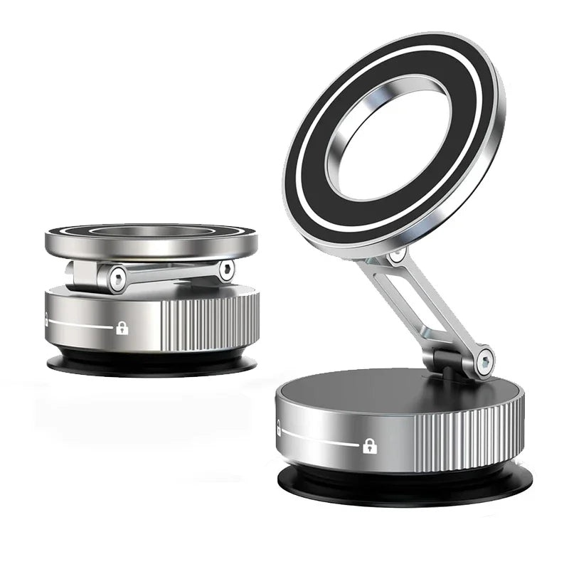 Xiaomi Ultra-Strong Magnetic Phone Holder - 360° Foldable Design with Suction Cup for Car, Desk & Bathroom