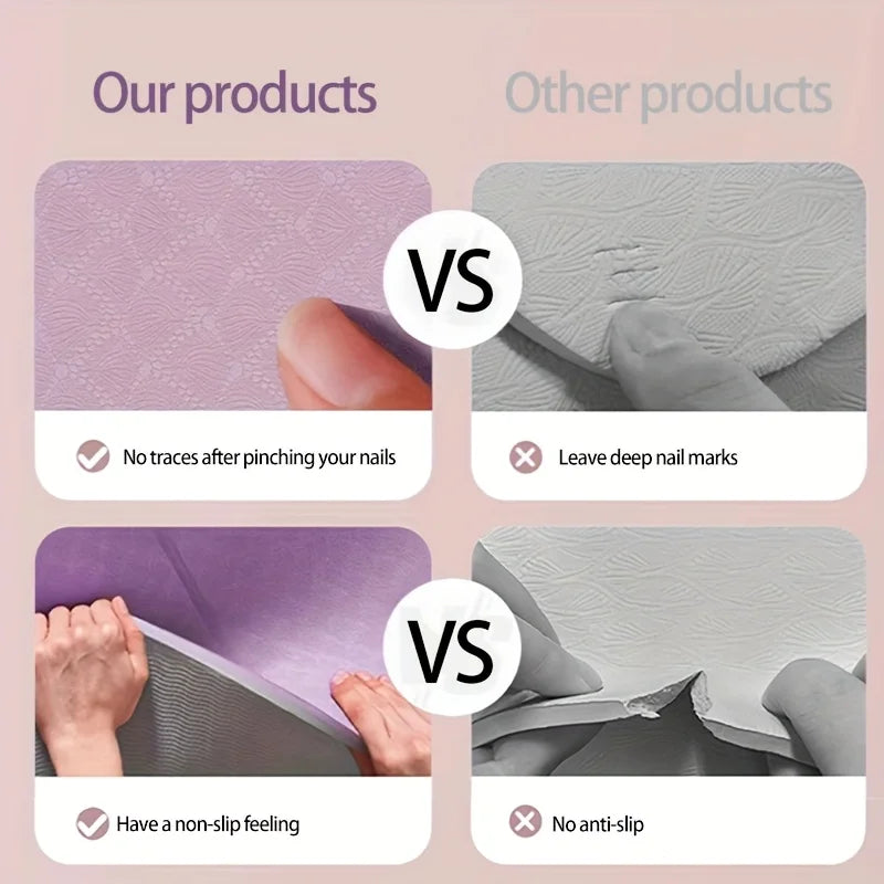 Tapis de Yoga Premium - Antidérapant & Ultra-Épais