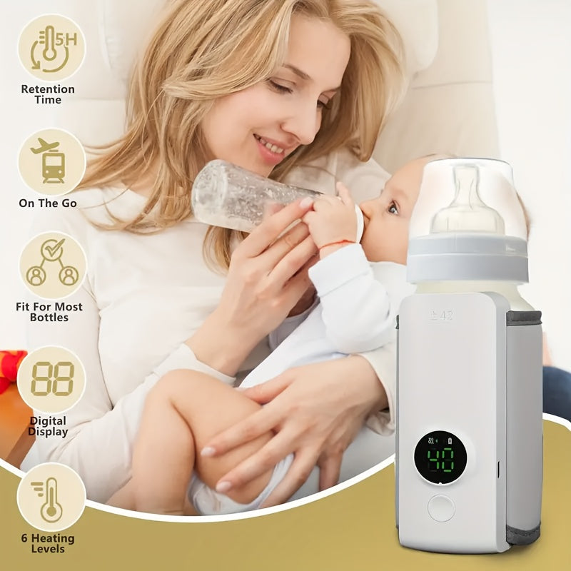 Portable Baby Bottle Warmer - Warm Bottles Anywhere in Minutes